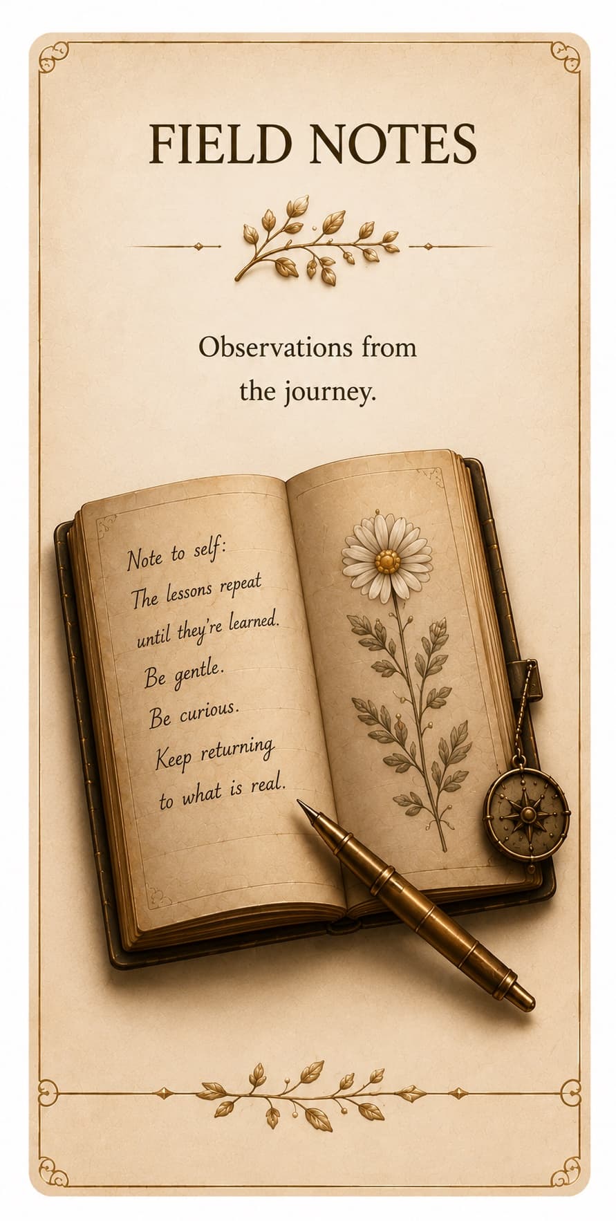Field Notes — Observations from the journey.